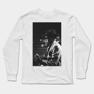 John Lee Hooker BW Photograph Long Sleeve T-Shirt